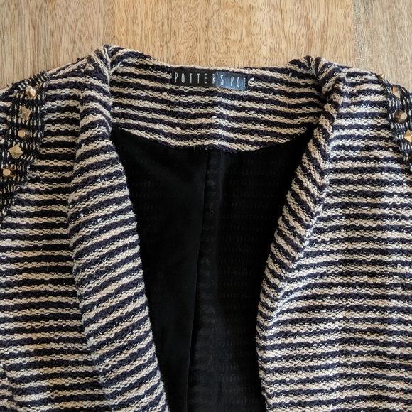 Potter’s Pot Striped Blazer - Picture 5 of 6